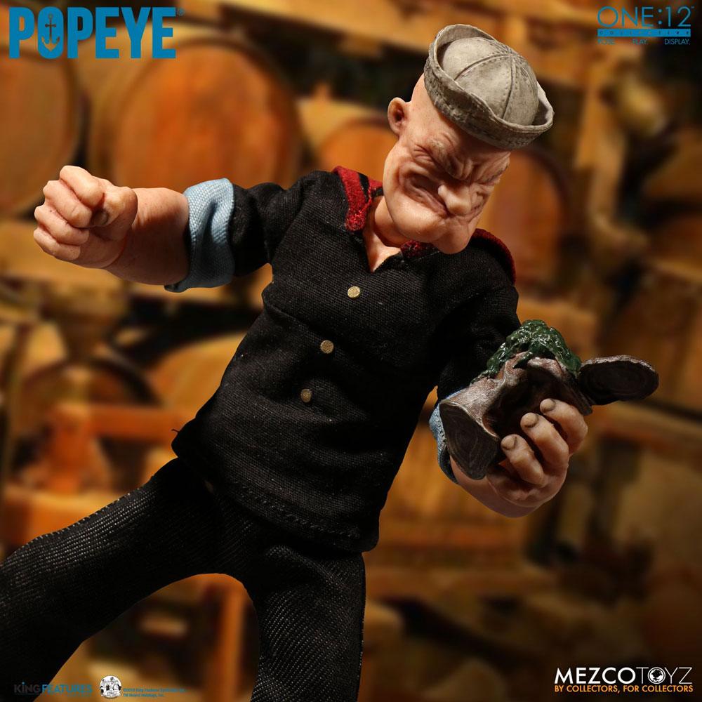 Popeye Action Figure 1/12 - 14 cm