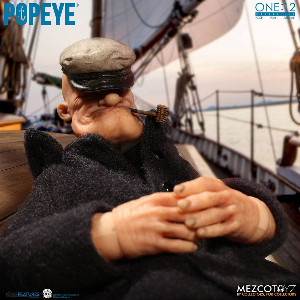 Popeye Action Figure 1/12 - 14 cm