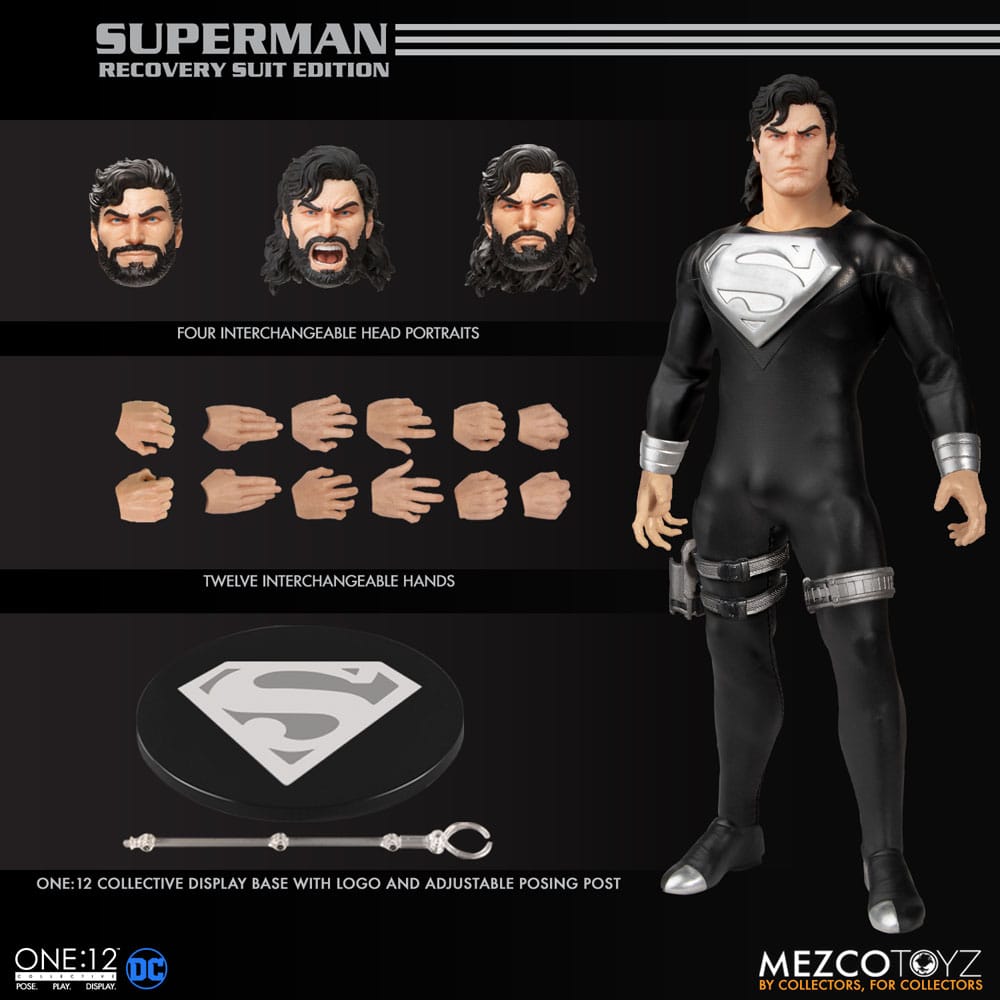 DC Comics Actionfigur 1/12 Superman (Recovery Suit Edition) 16 cm