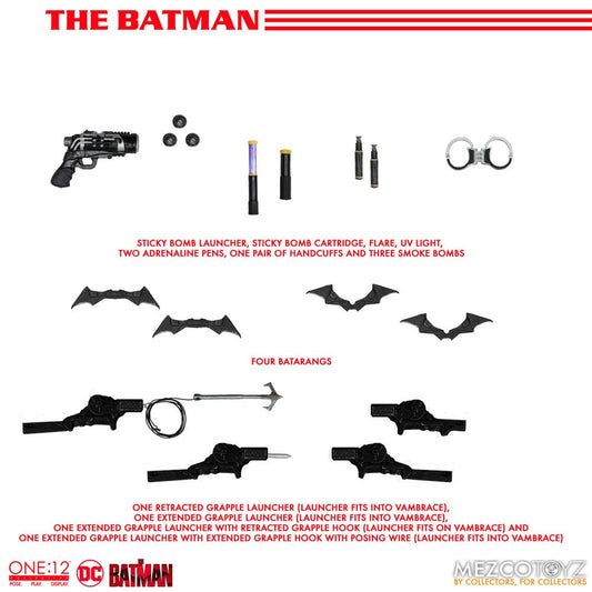 The Batman Actionfigur 1/12 The Batman 17 cm