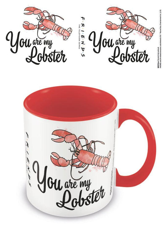 Friends Coloured Inner Mugg You are my Lobster