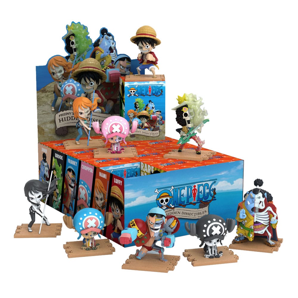 One Piece Blind Box Hidden Dissectibles Series 2 Display (12)