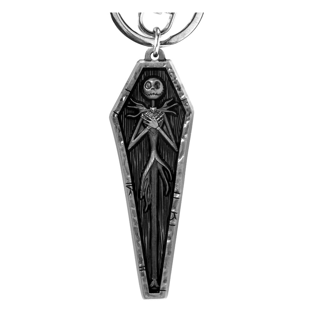 Nightmare before Christmas Metal Nyckelring Jack in Coffin