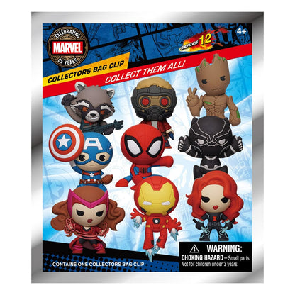 Marvel 3D PVC Bag Clips - 85th Core Comic Series Display