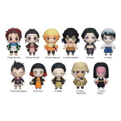 Demon Slayer: Kimetsu no Yaiba 3D PVC Bag Clips Series 3 Display (24)