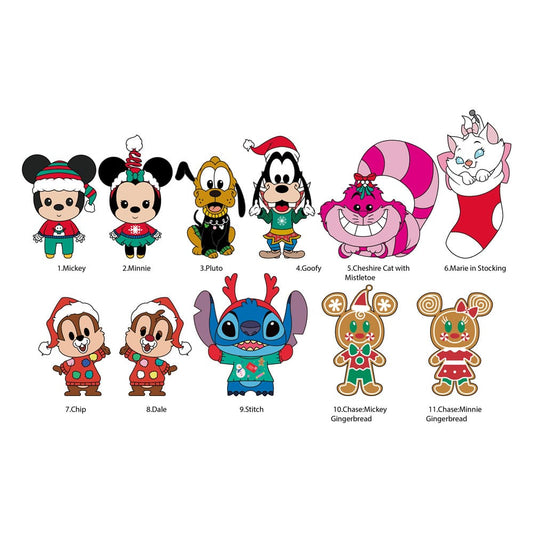 Disney 3D PVC Bag Clips Series 59 Display (24)