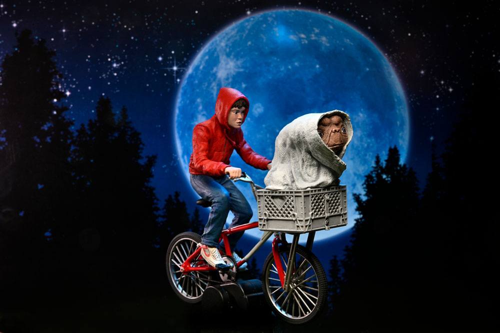 E.T. the Extra-Terrestrial Actionfigur Elliott & E.T. on Bicycle 13 cm