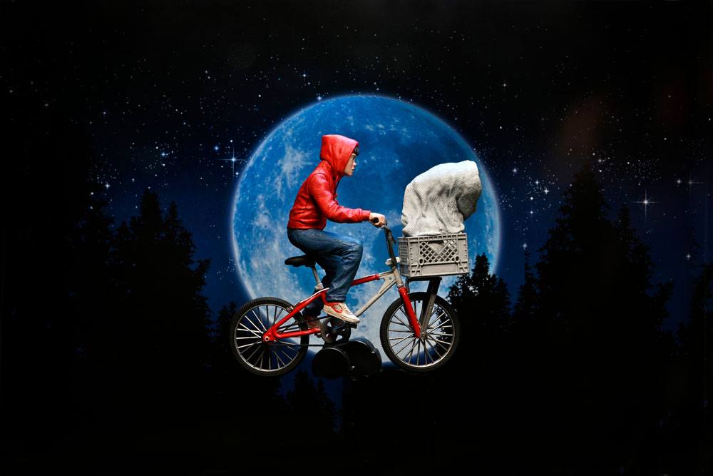 E.T. the Extra-Terrestrial Actionfigur Elliott & E.T. on Bicycle 13 cm