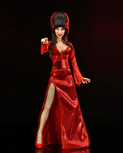 Elvira, Mistress of the Dark Clothed Actionfigur Red, Fright, and Boo 20 cm