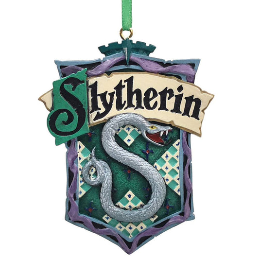 Harry Potter julgransprydnad s Slytherin Case (6)