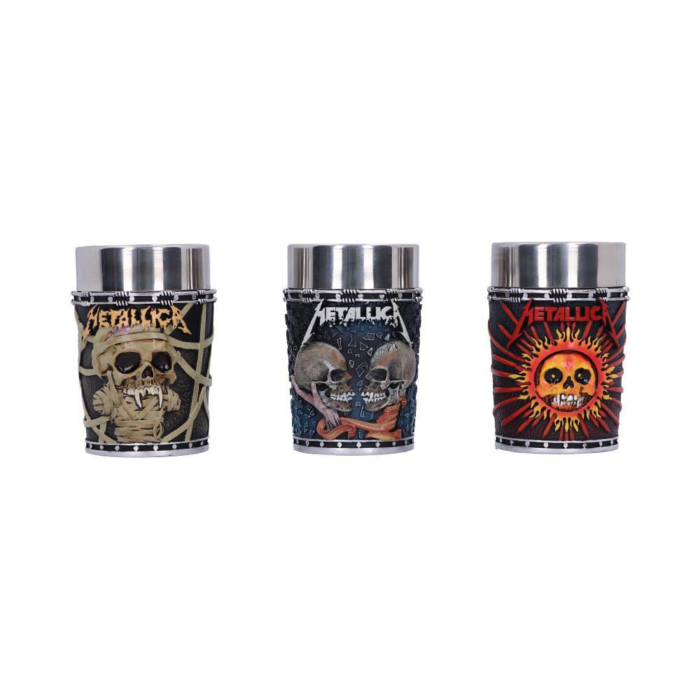 Metallica Shotglases Pushead Art 3-Pack