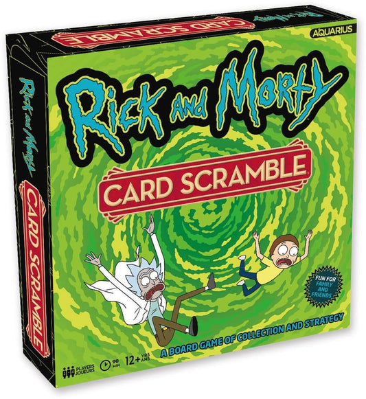 Rick and Morty Brädspel Card Scramble *English Version*