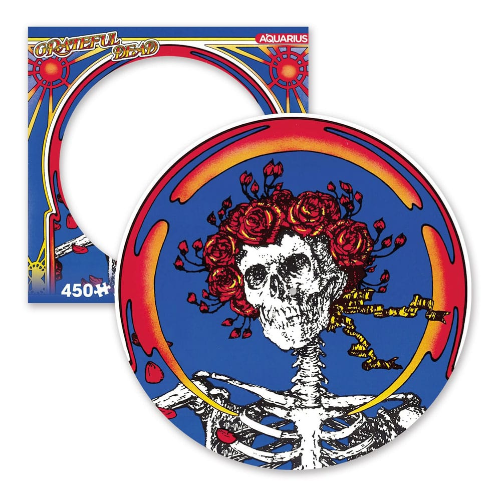 Grateful Dead: Skull & Roses 450 Piece Picture Disc Pussel