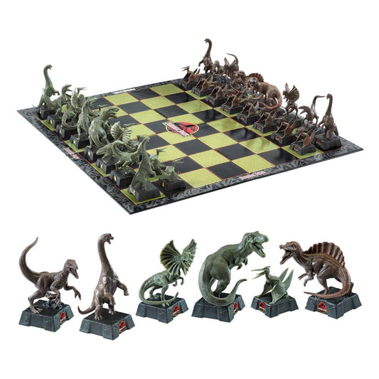 Jurassic Park Chess Set Dinosaurs