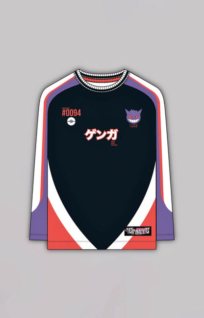 Pokémon Gengar Fotbollströja Stl XL