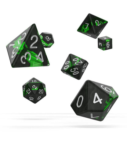 Oakie Doakie Dice RPG Set Enclave - Emerald (7)