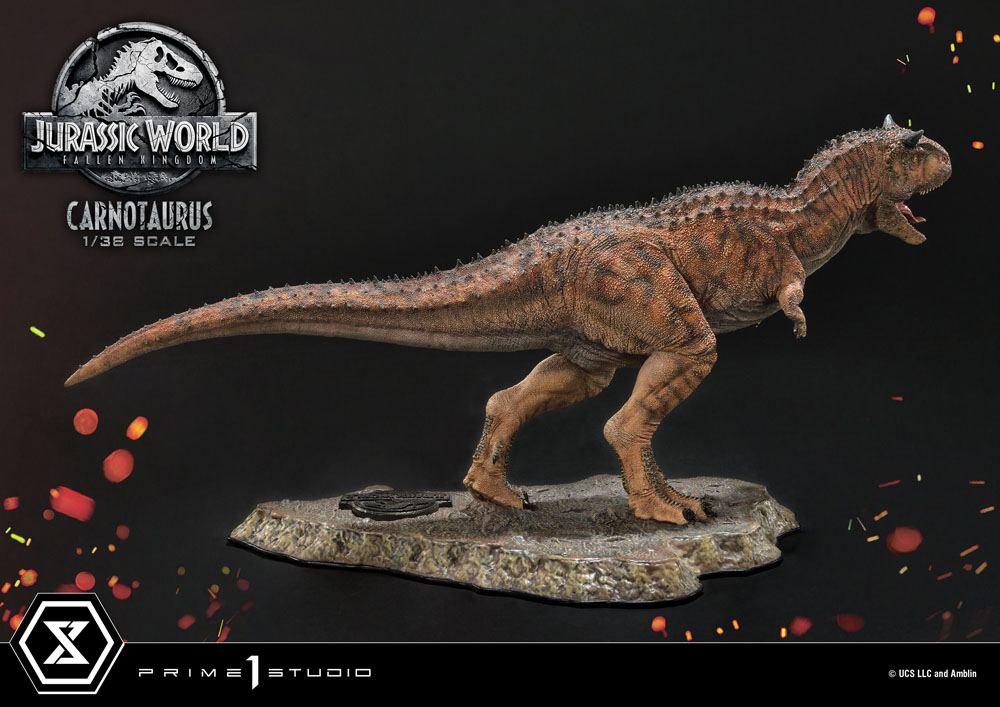 Jurassic World: Fallen Kingdom 1/38 Carnotaurus PVC Staty