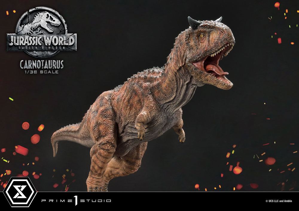 Jurassic World: Fallen Kingdom 1/38 Carnotaurus PVC Staty