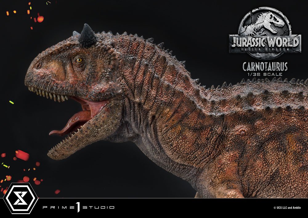 Jurassic World: Fallen Kingdom 1/38 Carnotaurus PVC Staty