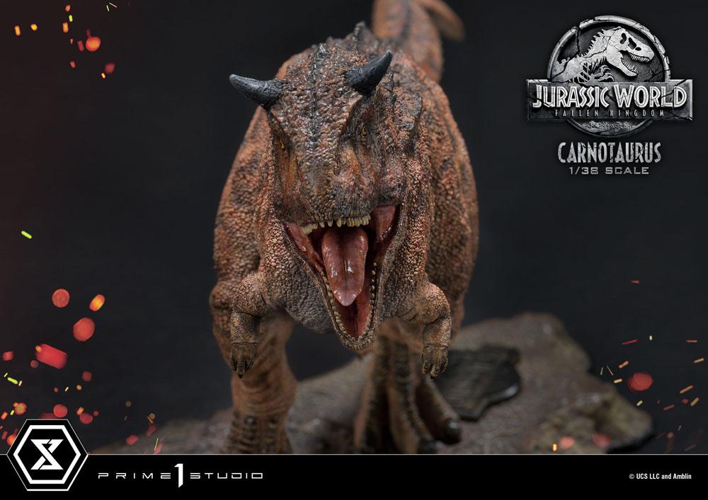 Jurassic World: Fallen Kingdom 1/38 Carnotaurus PVC Staty