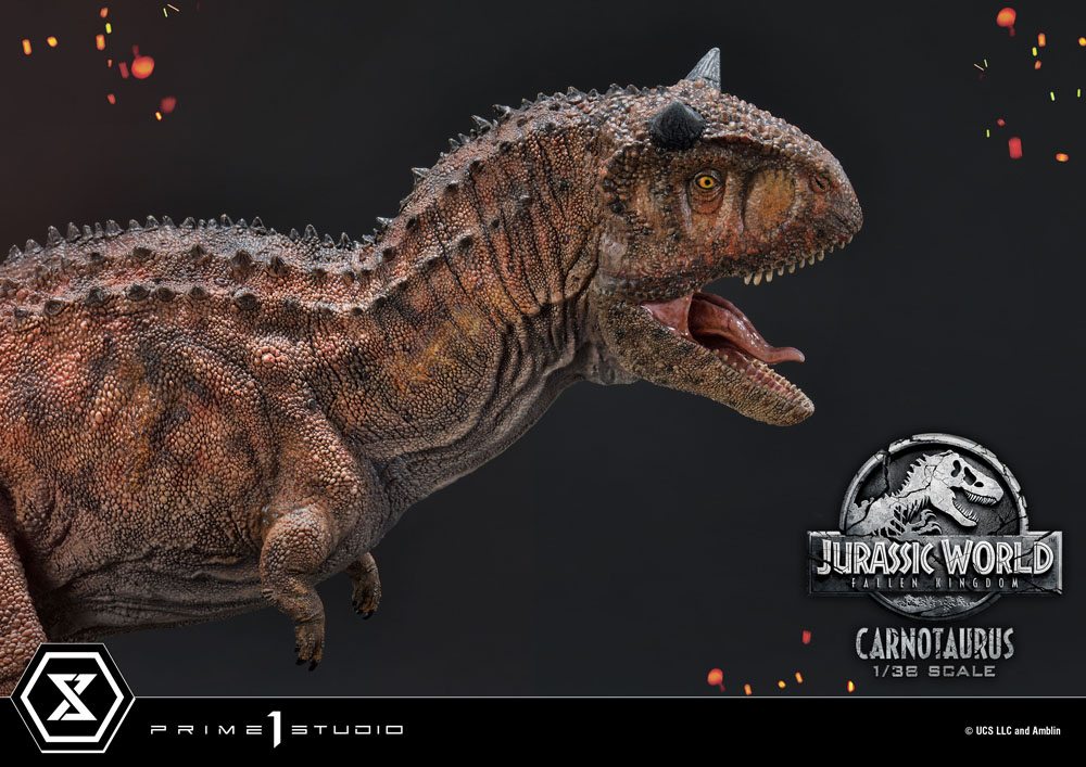 Jurassic World: Fallen Kingdom 1/38 Carnotaurus PVC Staty