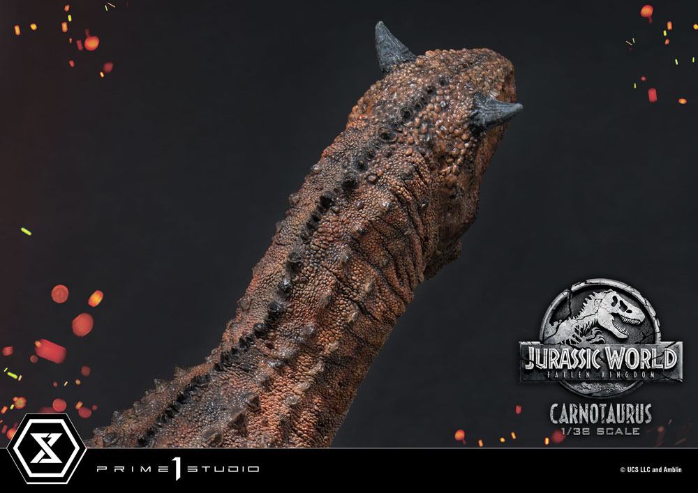 Jurassic World: Fallen Kingdom 1/38 Carnotaurus PVC Staty