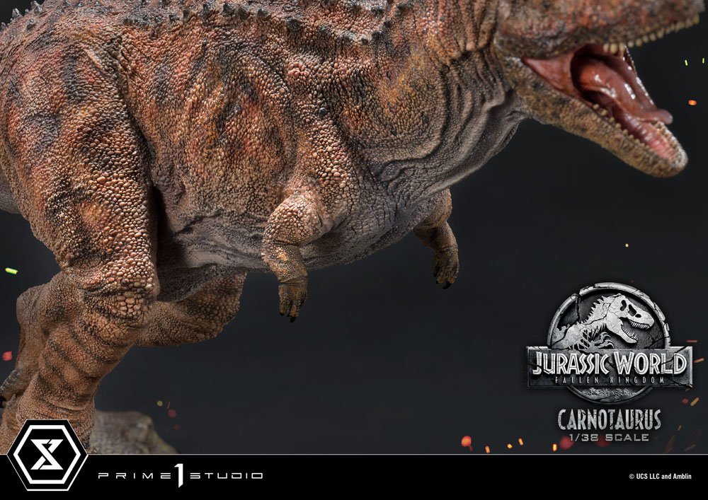 Jurassic World: Fallen Kingdom 1/38 Carnotaurus PVC Staty