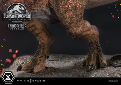 Jurassic World: Fallen Kingdom 1/38 Carnotaurus PVC Staty