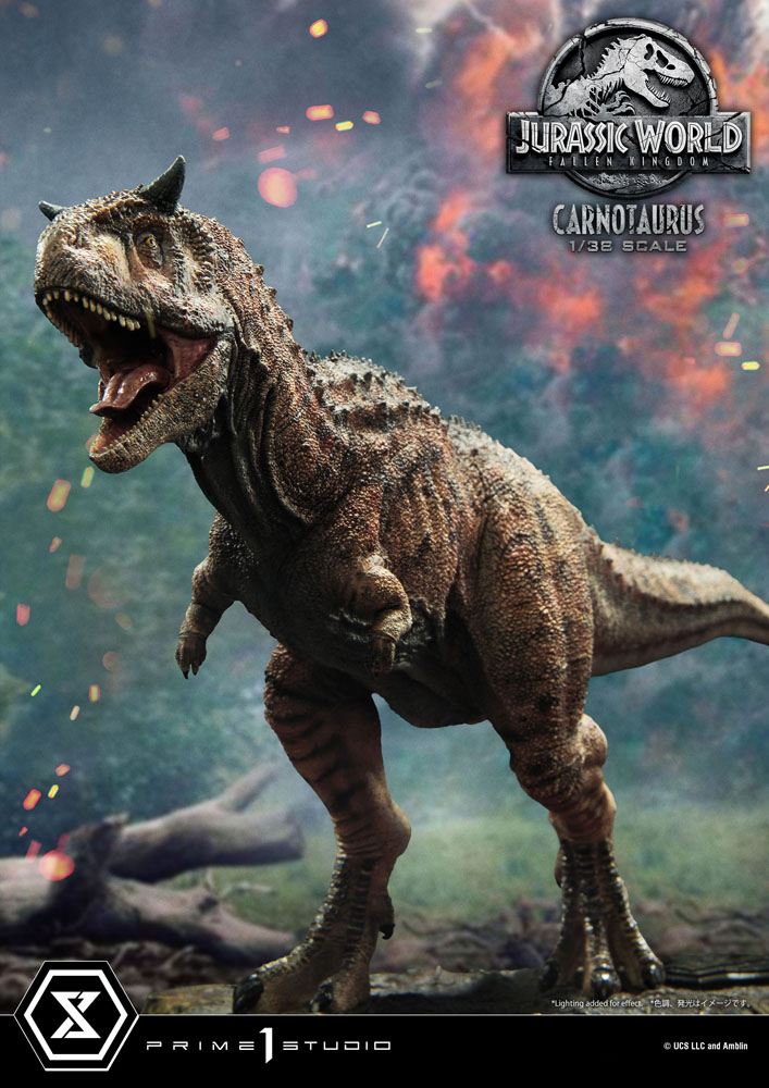 Jurassic World: Fallen Kingdom 1/38 Carnotaurus PVC Staty