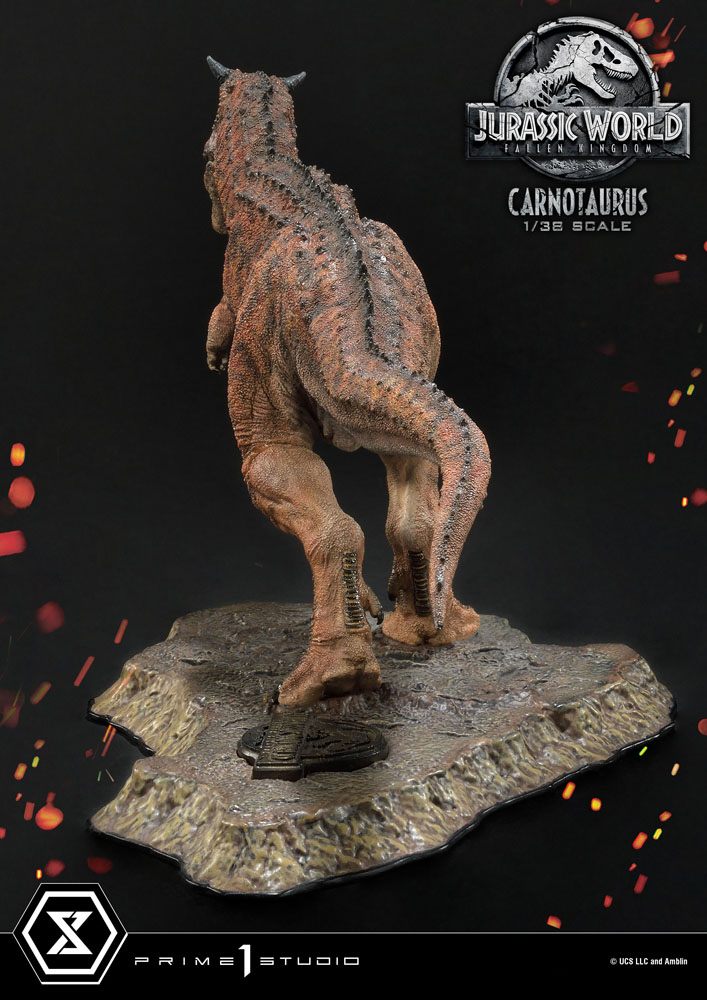 Jurassic World: Fallen Kingdom 1/38 Carnotaurus PVC Staty