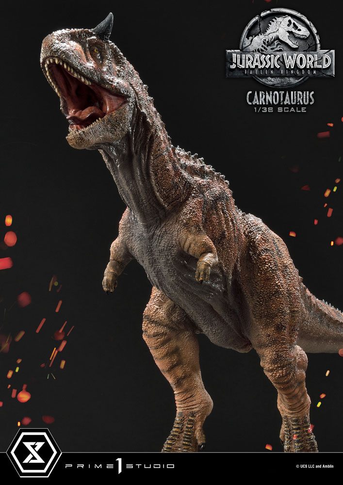 Jurassic World: Fallen Kingdom 1/38 Carnotaurus PVC Staty