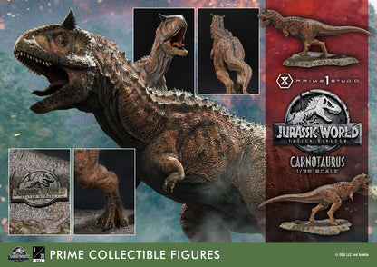 Jurassic World: Fallen Kingdom 1/38 Carnotaurus PVC Staty