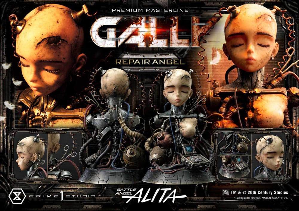 Alita: Battle Angel Statue 1/4 - Gally Repair Angel 20 cm