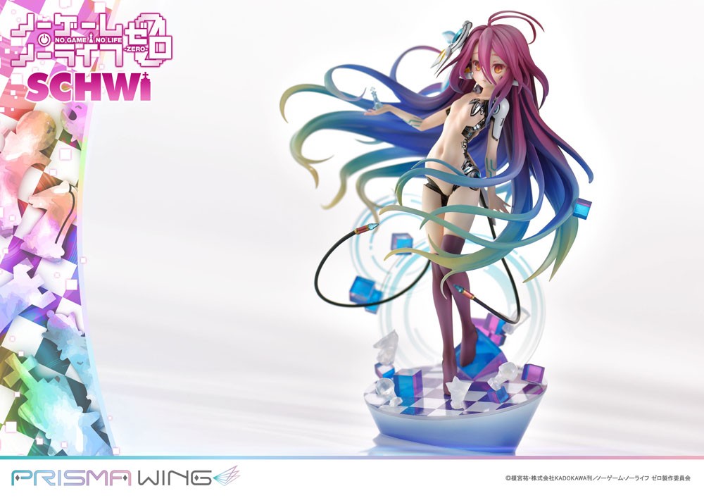 No Game No Life Prisma Wing PVC Statue Schwi 1/7