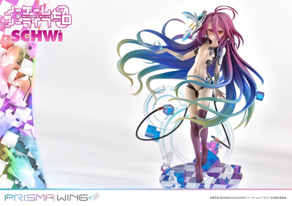 No Game No Life Prisma Wing PVC Statue Schwi 1/7