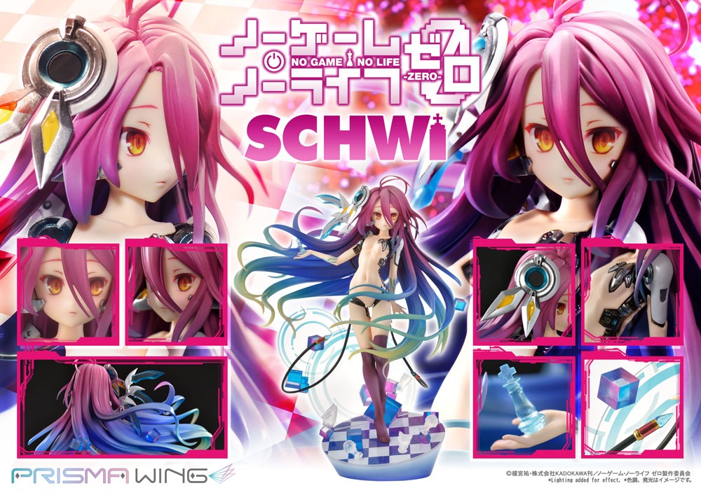 No Game No Life Prisma Wing PVC Statue Schwi 1/7