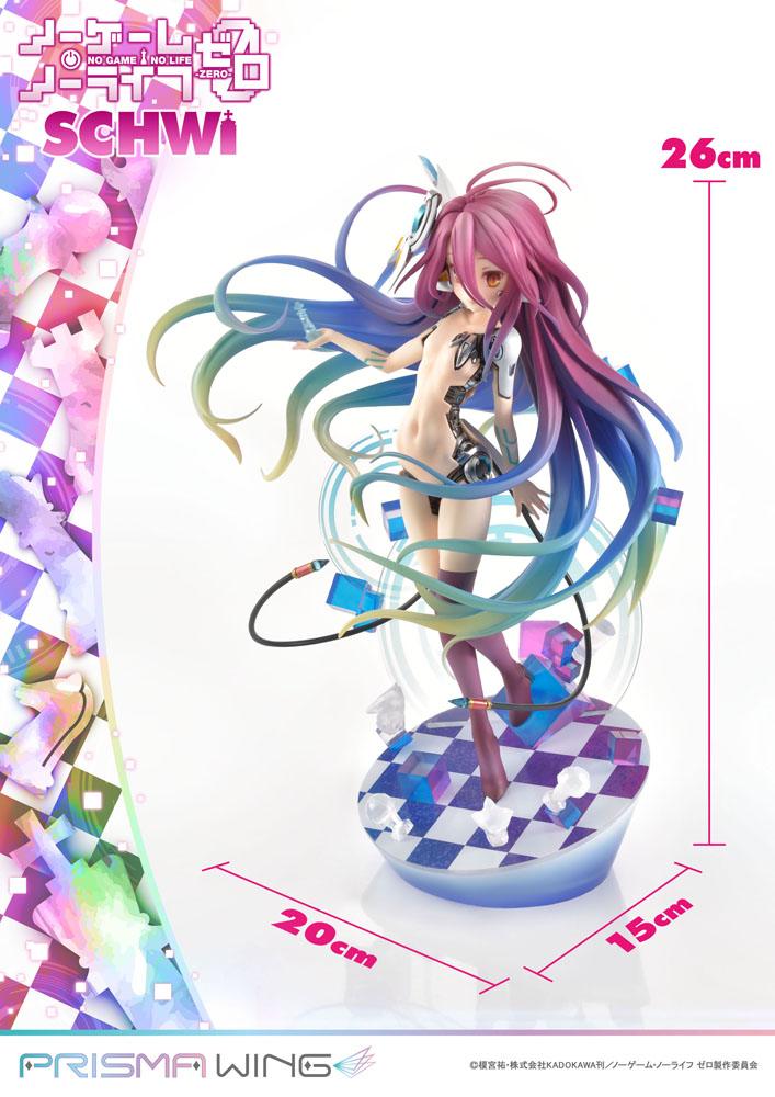 No Game No Life Prisma Wing PVC Statue Schwi 1/7