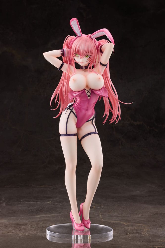 Original Character PVC Staty 1/4 Pink Twintail Bunny-chan Deluxe