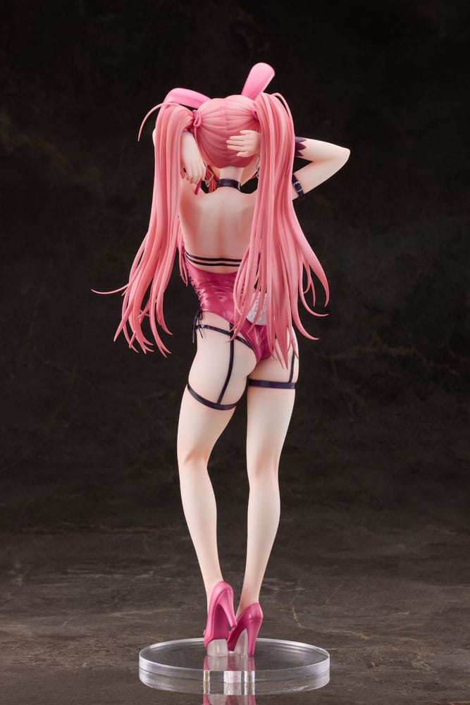 Original Character PVC Staty 1/4 Pink Twintail Bunny-chan Deluxe