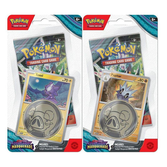 Pokemon TCG Scarlet & Violet 06 Checklane Blister *English Version* Set (2)