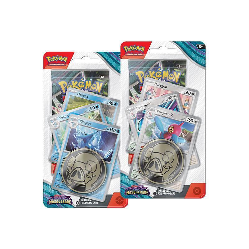 Pokemon TCG Scarlet & Violet 06 Premium Checklane Blister *English Version* Set (2)