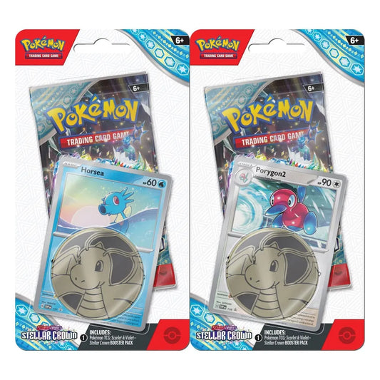 Pokemon TCG Scarlet & Violet 07 Checklane Blister *English Version* Set (2)