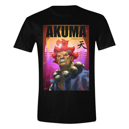 Street Fighter T-shirt Akuma - Storlek L