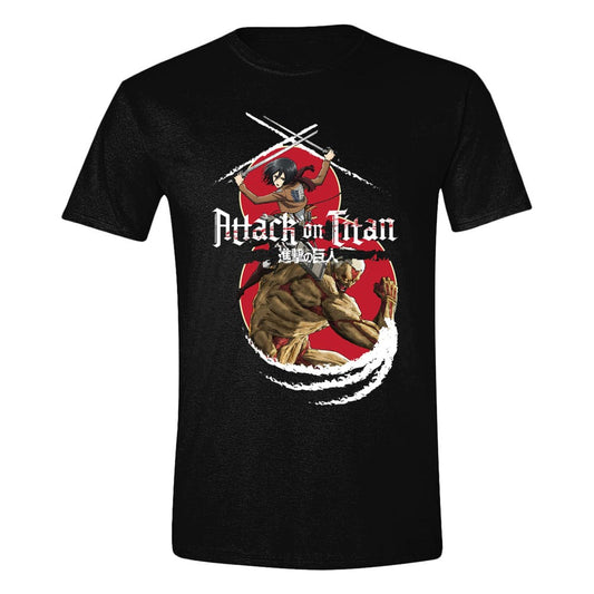 Attack on Titan T-Shirt Mikasa Titan Size L