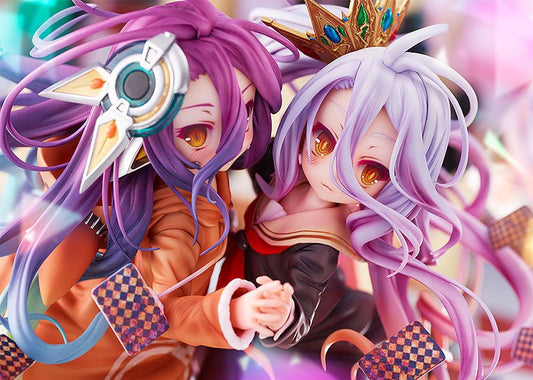 No Game No Life Staty 1/7 Shiro & Schwi 22 cm