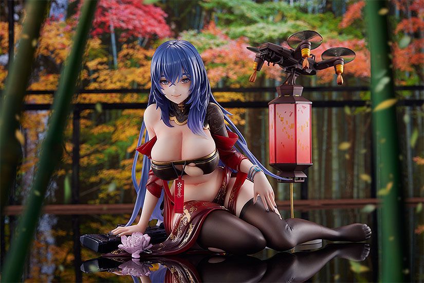 Girls Frontline PVC Staty 1/6 DP-12: Echeveria Lantern Crimson 13 cm