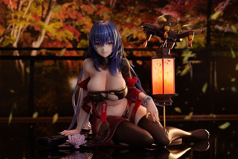 Girls Frontline PVC Staty 1/6 DP-12: Echeveria Lantern Crimson 13 cm