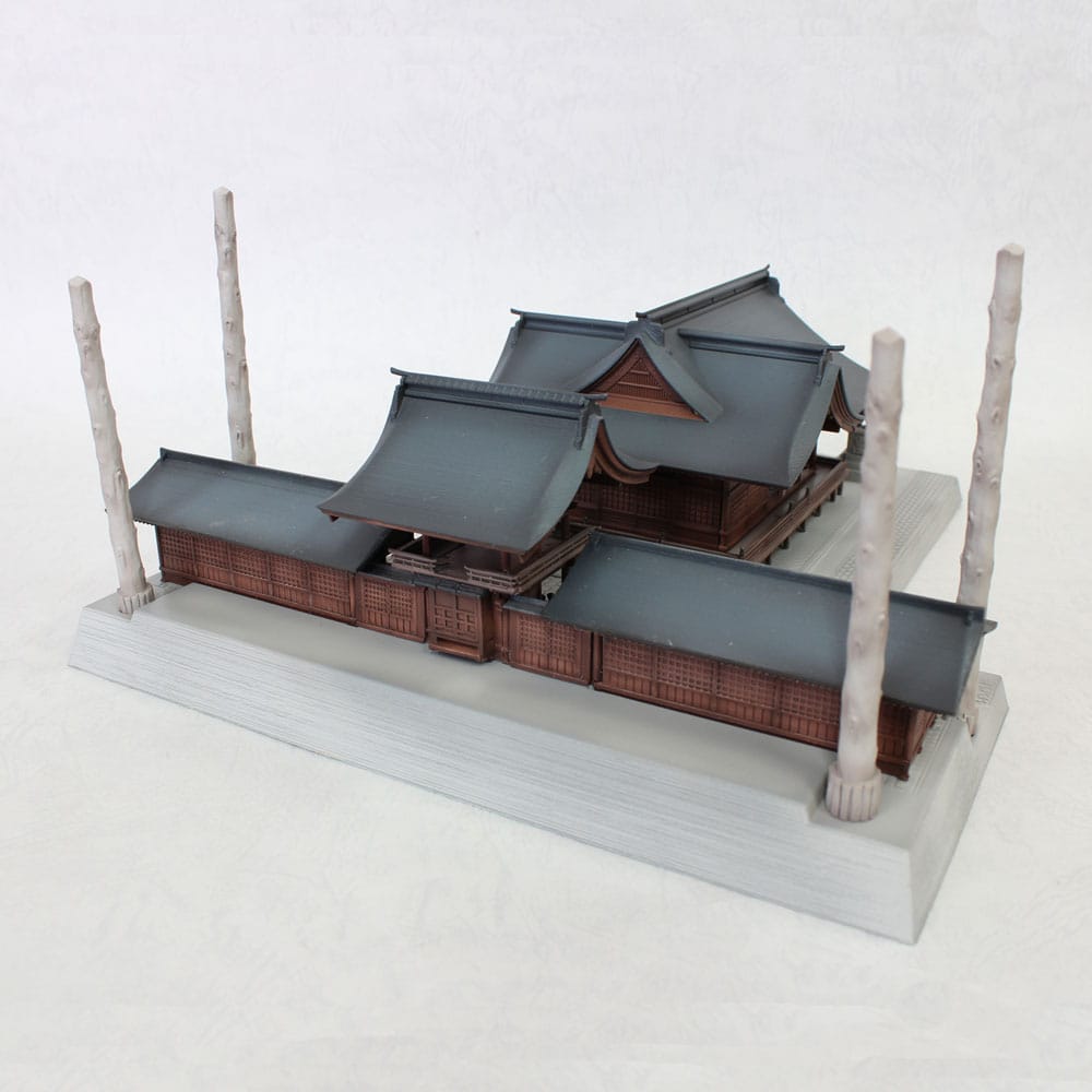 Struktur 1/150 Plastmodellkit Suwa Taisha Shimoya Akimiya (3:e upplagan)