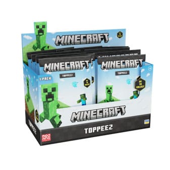 Minecraft 3D-Toppeez 6 cm Assortiment (24 st)