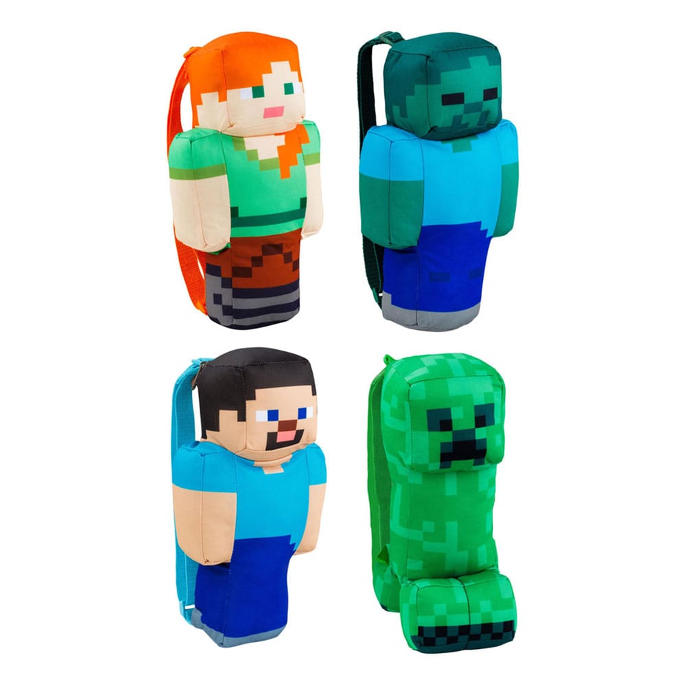 Minecraft Gosedjur Ryggsäcks 30 cm Assortment (4)